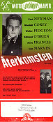 Återkomsten 1956 poster Paul Newman Wendell Corey Arnold Laven