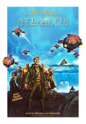 Atlantis 2001 poster Michael J Fox Gary Trousdale Animerat