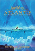 Atlantis 2001 poster Michael J Fox Gary Trousdale Animerat