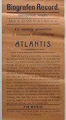Atlantis 1922 poster Jacques Feyder