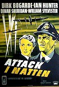 Attack i natten 1953 poster Dirk Bogarde