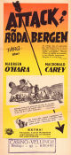 Attack i Röda bergen 1950 poster Maureen O´Hara Macdonald Carey Will Geer George Sherman