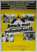 Attack mot polisstation 13 1976 poster Austin Stoker Darwin Joston Laurie Zimmer John Carpenter Poliser