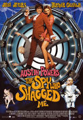 Austin Powers: The Spy Who Shagged Me 1999 poster Mike Myers Heather Graham Michael York Jay Roach Agenter