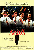 Avalon 1990 poster Armin Mueller-Stahl Elizabeth Perkins Joan Plowright Barry Levinson