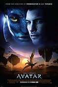 Avatar 2009 poster Sam Worthington James Cameron 3-D
