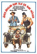 Även änglar kan slå en rak höger 1974 poster Ricky Bruch Giuliano Gemma Enzo Barboni Kändisar Boxning Bilar och racing