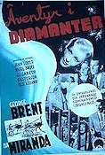 Äventyr i diamanter 1940 poster George Brent Isa Miranda