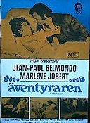 Äventyraren 1972 poster Jean-Paul Belmondo