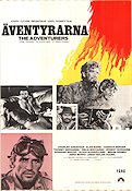 Äventyrarna 1970 poster Charles Aznavour Alan Badel Candice Bergen Lewis Gilbert