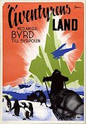 Äventyrens land 1947 poster Richard Byrd Dokumentärer