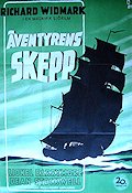 Äventyrens skepp 1949 poster Richard Widmark Skepp och båtar