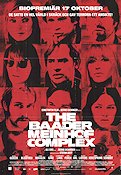 The Baader Meinhof Complex 2008 poster Martina Gedeck Moritz Bleibtreu Johanna Wokalek Uli Edel Politik