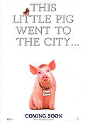 Babe: Pig in the City 1998 poster Magda Szubanski Mickey Rooney George Miller