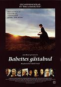 Babettes gästabud 1987 poster Jarl Kulle Gabriel Axel Text: Karen Blixen Danmark