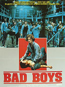 Bad Boys 1983 poster Sean Penn Reni Santoni Jim Moody Rick Rosenthal Gäng
