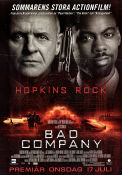Bad Company 2002 poster Anthony Hopkins Chris Rock Peter Stormare Joel Schumacher