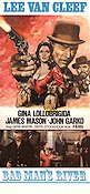 Bad Man´s River 1972 poster Lee Van Cleef Gina Lollobrigida James Mason John Garko