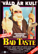 Bad Taste 1987 poster Terry Potter Peter Jackson Vapen