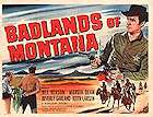 Badlands of Montana 1957 poster Rex Reason