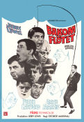 Bakom flötet 1969 poster Jerry Lewis Peter Lawford Anne Francis George Marshall Fiskar och hajar