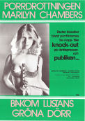 Bakom lustans gröna dörr 1972 poster Marilyn Chambers Johnnie Keyes James Mitchell