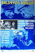 Baldevins bröllop 1938 poster Edvard Persson Arthur Fischer Dagmar Ebbesen Gideon Wahlberg