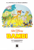 Bambi 1942 poster Hardie Albright James Algar Animerat Musikaler