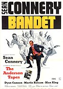 Bandet 1971 poster Sean Connery Dyan Cannon Martin Balsam Sidney Lumet
