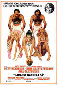 Bara tre kan leka så 1977 poster Burt Reynolds Kris Kristofferson Jill Clayburgh Michael Ritchie Affischkonstnär: Robert E McGinnis Damer Sport