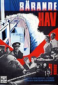 Bärande hav 1951 poster Alf Kjellin Ulf Palme Eva Dahlbeck Arne Mattsson