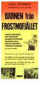 Barnen från Frostmofjället 1945 poster Hans Lindgren Siv Hansson Anders Nyström Rolf Husberg Text: Laura Fitinghoff Berg Barn