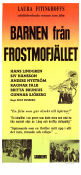 Barnen från Frostmofjället 1945 poster Hans Lindgren Rolf Husberg