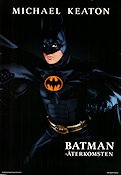 Batman återkomsten 1992 poster Michael Keaton Tim Burton