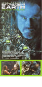 Battlefield Earth 2000 poster John Travolta Forest Whitaker Barry Pepper Roger Christian