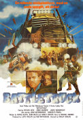 Battletruck 1982 poster Michael Beck Annie McEnroe James Wainwright Harley Cokeliss Bilar och racing