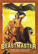 The Beastmaster 1982 poster Marc Singer Tanya Roberts Rip Torn Don Coscarelli
