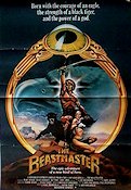 The Beastmaster 1982 poster Marc Singer Tanya Roberts Rip Torn Don Coscarelli