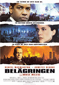 Belägringen 1998 poster Denzel Washington Annette Bening Bruce Willis Edward Zwick