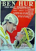 Ben Hur 1925 poster Ramon Navarro Fred Niblo