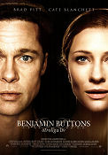 Benjamin Buttons otroliga liv 2008 poster Brad Pitt Cate Blanchett Tilda Swinton David Fincher