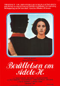 Berättelsen om Adele H 1975 poster Isabelle Adjani Francois Truffaut