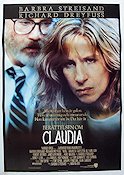 Berättelsen om Claudia 1987 poster Barbra Streisand Richard Dreyfuss Maureen Stapleton Martin Ritt