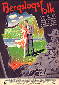 Bergslagsfolk 1937 poster Karin Ekelund Sten Lindgren Arnold Sjöstrand Gunnar Olsson