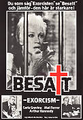 Besatt 1974 poster Carla Gravina Mel Ferrer Arthur Kennedy Alberto De Martino Religion