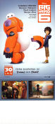 Big Hero 6 2014 poster Ryan Potter Don Hall Animerat Robotar