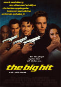 The Big Hit 1998 poster Mark Wahlberg Lou Diamond Phillips Christina Applegate Kirk Wong Vapen