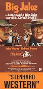 Big Jake 1971 poster John Wayne Richard Boone Maureen O´Hara George Sherman