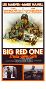 The Big Red One 1980 poster Lee Marvin Mark Hamill Robert Carradine Samuel Fuller Krig