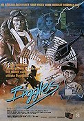 Biggles 1985 poster Peter Cushing Flyg